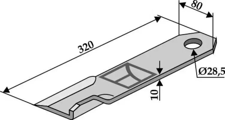 Schlegel 320x80mm